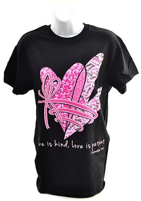 Love Is Kind Shirt, Black, Large  - 