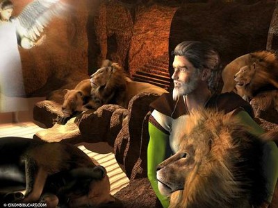 Biblical story Daniel Lion Download