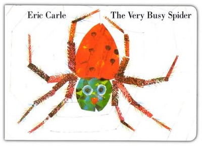 The Very Busy Spider, board book  -     By: Eric Carle
