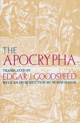 The Apocrypha   -     Edited By: Edgar J. Goodspeed
