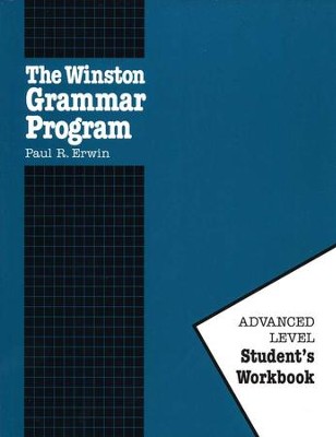 Advanced Winston Grammar Student Workbook Only   - 