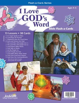 I Love God's Word Beginner (ages 4 & 5) Bible Stories, Revised Edition  - 