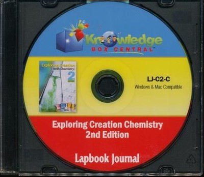 Apologia Exploring Creation With Chemistry 2nd Edition Lapbook Journal PDF CD-ROM   - 