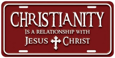 Christianity 2 License Plate  - 