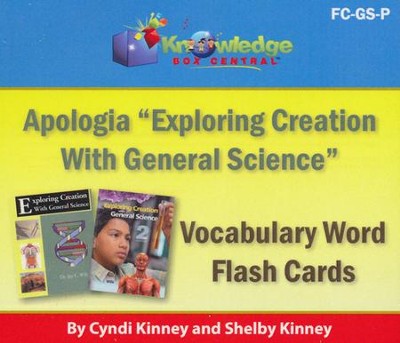 Apologia Exploring Creation With General Science (1st & 2nd Editions) Vocabulary Word Flash Cards (Printed)  -     By: Cyndi Kinney, Shelby Kinney

