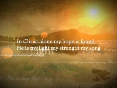 In Christ Alone / The Solid Rock - Lyric Video SD  [Music Download] -     By: Travis Cottrell
