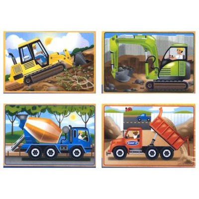 Construction in a Box, Jigsaw Puzzle Set   -     By: Melissa & Doug
