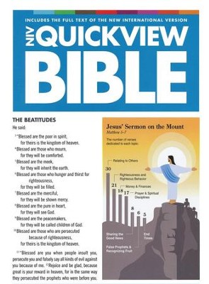NIV Quickview Bible / Special edition - eBook  -     By: Zondervan
