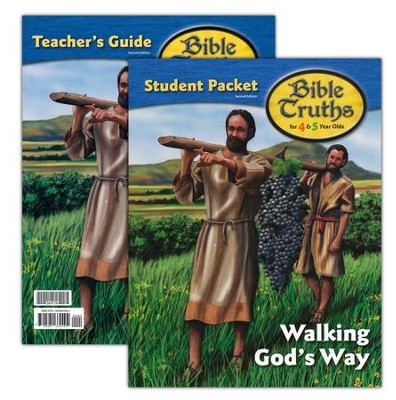 BJU Press Bible Truths K4 Homeschool Kit (Second Edition)  - 