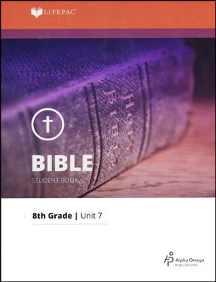 Lifepac Bible Grade 8 Unit 7: The Book of Proverbs   - 