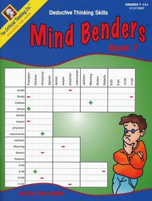 Mind Benders Book 7, Grades 7-12   - 