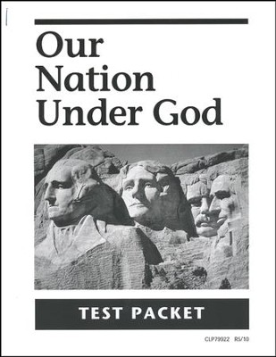 Our Nation Under God Test Packet, Grade 2    -     By: Homeschool
