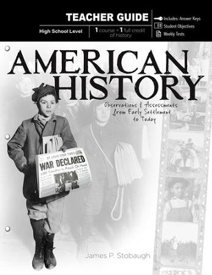 American History-Teacher: Observations & Assessments from Early Settlement to Today - eBook  -     By: James Stobaugh
