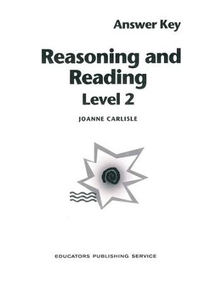 Reasoning & Reading Answer Key Level 2, Grades 7-8  (Homeschool Edition)  -     By: Joanne Carlisle
