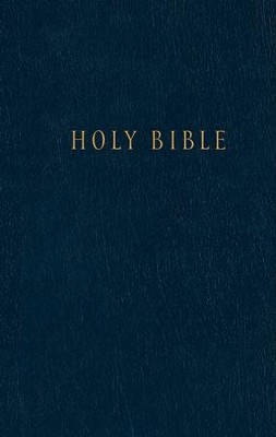 NLT Pew Bible, Blue Hardcover   - 