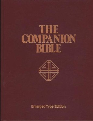 KJV Companion Bible, Hardcover, Enlarged print edition  -     Edited By: E.W. Bullinger
