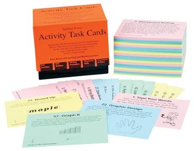 Spelling Power Activity Task Cards   - 