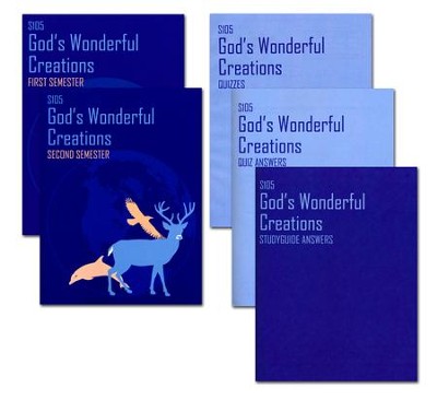 Landmark Freedom Bapt. Science S105 God's Wonderful Creations Gr 1    - 