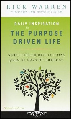 Purpose Driven Life Daily Inspirations  -     By: Rick Warren
