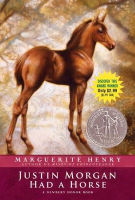 Justin Morgan Had a Horse - eBook  -     By: Marguerite Henry
