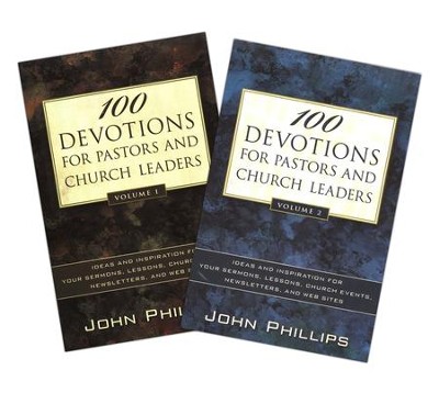 Devotions for Pastors & Church Leaders-2 Volumes Pack   -     By: John Phillips
