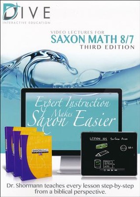 DIVE CD-Rom for Saxon Math 8/7, 3rd Edition    - 