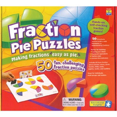 Fraction Pie Puzzles   - 