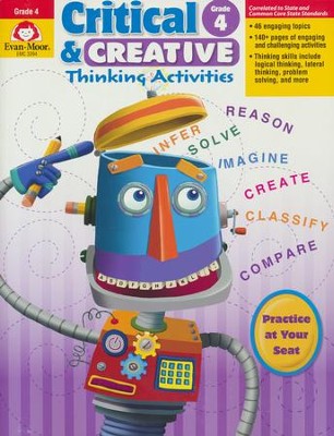 Critical and Creative Thinking Activities, Grade 4   - 