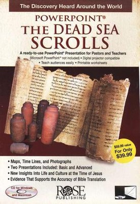 Dead Sea Scrolls - PowerPoint CD-ROM   - 