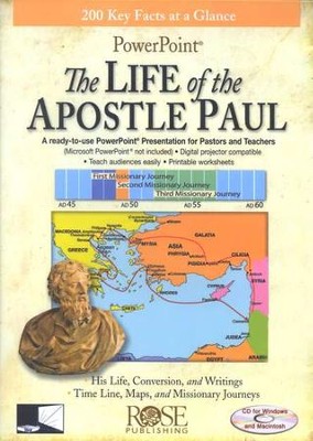 The Life of the Apostle Paul: PowerPoint CD-ROM  - 