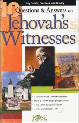 10 Questions & Answers on Jehovah's Witnesses Pamphlet, 5 Pack   - 