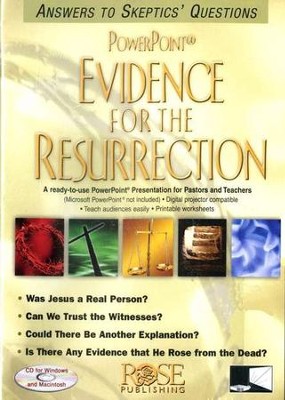Evidence for the Resurrection: PowerPoint CD-ROM  - 