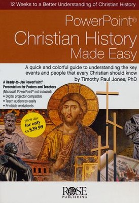 Christian History Made Easy: PowerPoint CD-ROM  - 