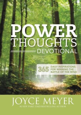 Power Thoughts Devotional: 365 Daily Inspirations for Winning the Battle of the Mind - eBook  -     By: Joyce Meyer
