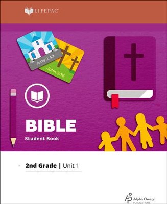 Lifepac Bible Grade 2 Unit 1: Who Am I?   - 