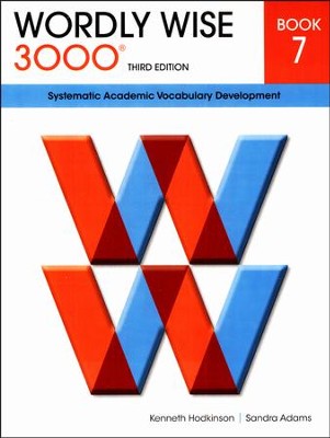 Wordly Wise 3000 Student Book 7, 3rd Edition (Homeschool  Edition)  -     By: Kenneth Hodkinson, Sandra Adams
