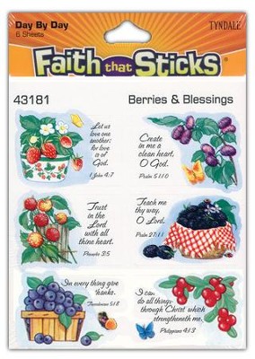 Stickers: Berries & Blessings  - 