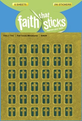 Stickers: Foil Cross Miniatures   - 