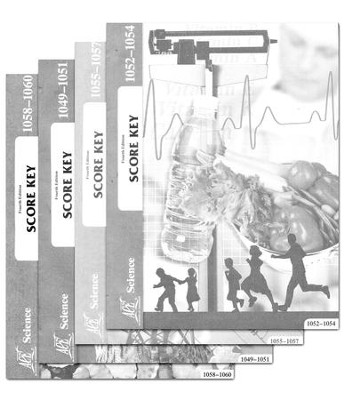 Science Grade 5 Score Keys 1049-1060 (4th Edition)   - 