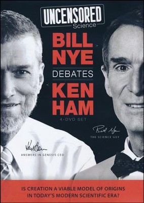 Uncensored Science: Bill Nye Debates Ken Ham DVD Set (4 DVDs)  - 