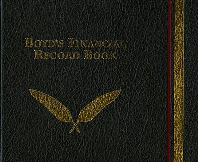 Boyd's Financial Record Book  - 