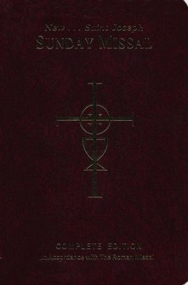 New...Saint Joseph Sunday Missal, Complete Edition    - 