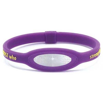 iPower Bracelet, Purple, Medium  - 
