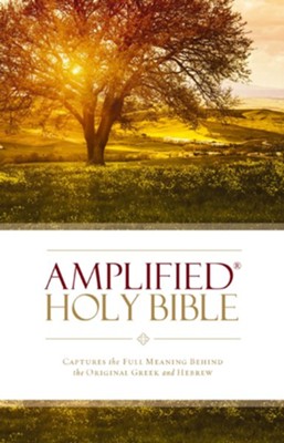 Amplified Holy Bible, hardcover   - 