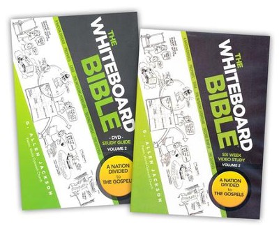 The Whiteboard Bible, Volume #2: A Nation Divided - 2 Pack  (includes DVD & Study Guide)  -     By: G. Allen Jackson
