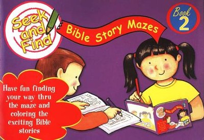 Seek and Find Bible Mazes #2  - 