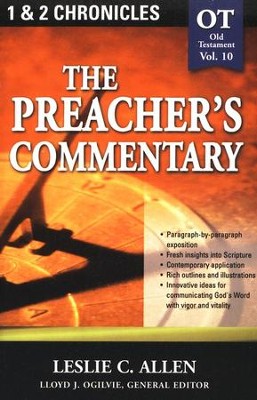 The Preacher's Commentary Vol 10: 1,2 Chronicles   -     By: Leslie C. Allen
