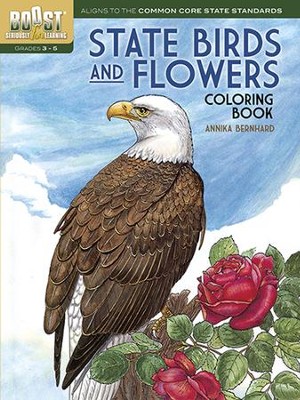 State Birds and Flowers Coloring Book  -     By: Annika Bernhard
