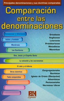 Comparaci&#243;n entre las Denominaciones Folleto (Denominations Comparison Pamphlet)  - 