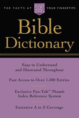 Pocket Bible Dictionary  - 